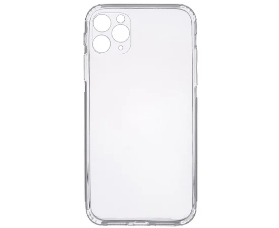TPU чехол GETMAN Clear 1,0 mm для Apple iPhone 12 Pro (6.1") Прозрачный
