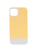 Чохол TPU+PC Bichromatic для Apple iPhone 12 Pro / 12 (6.1") Creamy-yellow / White