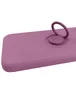 Чехол TPU Candy Ring Full Camera для Apple iPhone 12 (6.1") Лиловый / Lilac Pride