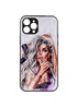 TPU+PC чохол Prisma Ladies Full Camera для Apple iPhone 12 Pro (6.1") Purple