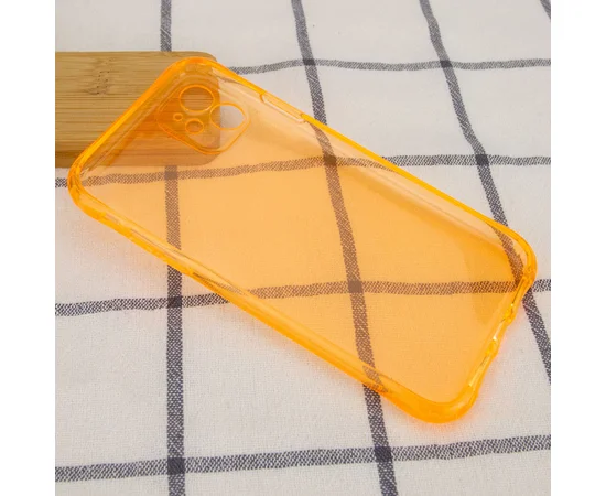 TPU чехол Ease Glossy Full Camera для Apple iPhone 12 (6.1") Оранжевый