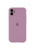 Чехол Silicone Case Full Camera Protective (AA) для Apple iPhone 12 (6.1") Лиловый / Lilac Pride
