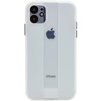 Чехол TPU Glossy Line Full Camera для Apple iPhone 12 (6.1") Матовый