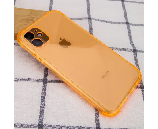 TPU чехол Ease Glossy Full Camera для Apple iPhone 12 (6.1") Оранжевый