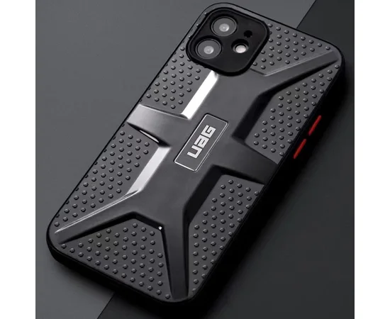 Чехол TPU+PC UAG для Apple iPhone 12 (6.1") Черный