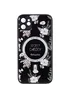 TPU+PC чохол Secret Garden with MagSafe для Apple iPhone 12 (6.1") Black