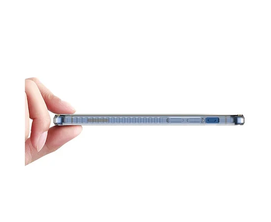 TPU+Glass чехол Aurora with Magsafe для Apple iPhone 12 Pro / 12 (6.1") Прозрачный