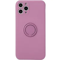 Чехол TPU Candy Ring Full Camera для Apple iPhone 12 Pro (6.1") Лиловый / Lilac Pride