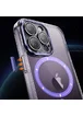 Чехол TPU+PC Colorful with MagSafe для Apple iPhone 12 Pro (6.1") Purple