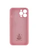 Чехол Silicone Case Lakshmi Square Full Camera для Apple iPhone 12 Pro (6.1") Розовый / Light pink