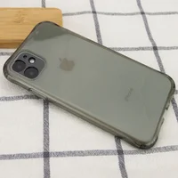 TPU чехол Ease Glossy Full Camera для Apple iPhone 12 (6.1") Черный