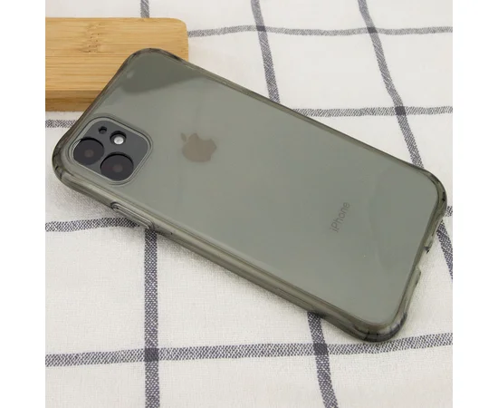 TPU чехол Ease Glossy Full Camera для Apple iPhone 12 (6.1") Черный