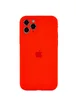 Чехол Silicone Case Full Camera Protective (AA) для Apple iPhone 12 Pro (6.1") Красный / Red