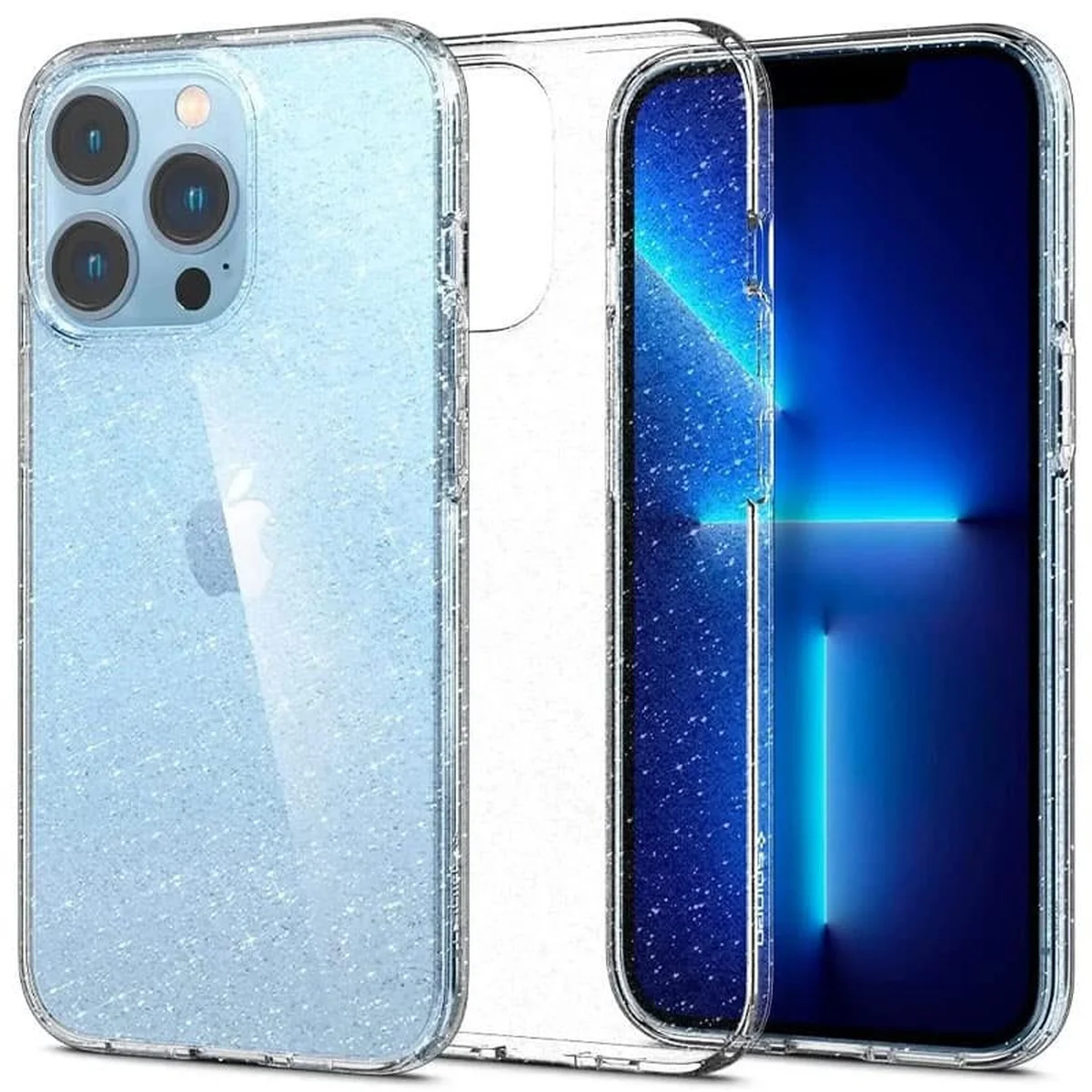 TPU чехол Molan Cano Jelly Sparkle для Apple iPhone 12 Pro / 12 (6.1") Прозрачный
