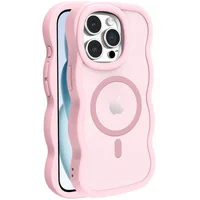 Чехол TPU+PC Undine with MagSafe для Apple iPhone 12 Pro / 12 (6.1") Pink