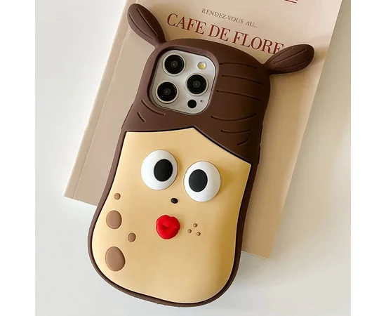 Силиконовый чехол Funny 3D для Apple iPhone 12 Pro / 12 (6.1") She