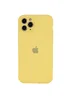Чохол Silicone Case Full Camera Protective (AA) для Apple iPhone 12 Pro (6.1 ") Жовтий / Yellow