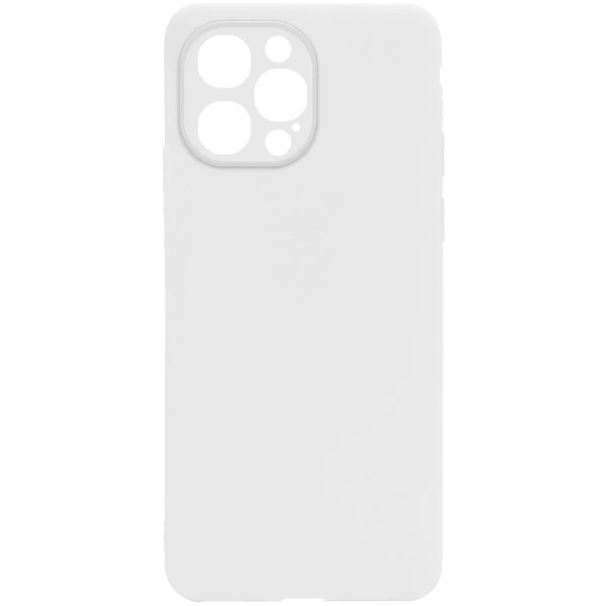 Силиконовый чехол Candy Full Camera для Apple iPhone 12 Pro (6.1") Белый / White