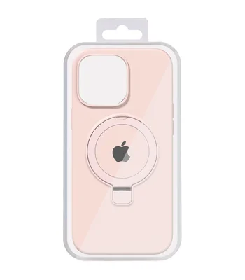 Чохол Silicone Case Full Protective with Ring для Apple iPhone 12 Pro / 12 (6.1") Pink