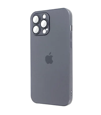 Чехол TPU+Glass Sapphire matte case для Apple iPhone 12 Pro (6.1") Graphite Black