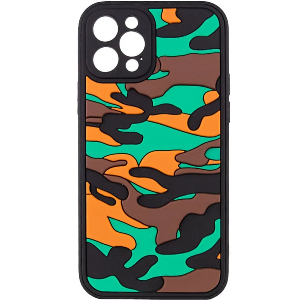 Чехол TPU+PC Army Collection для Apple iPhone 12 Pro (6.1") Коричневый