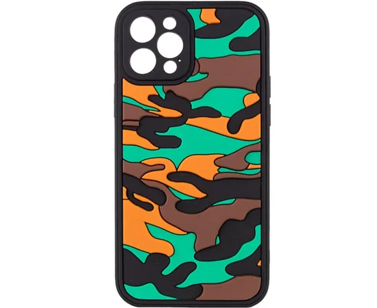 Чохол TPU+PC Army Collection для Apple iPhone 12 Pro (6.1") Коричневий