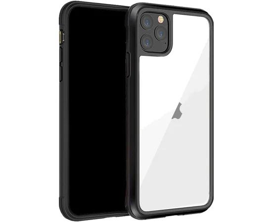 Чехол PC+TPU+Metal K-DOO Ares для Apple iPhone 12 Pro / 12 (6.1") Черный