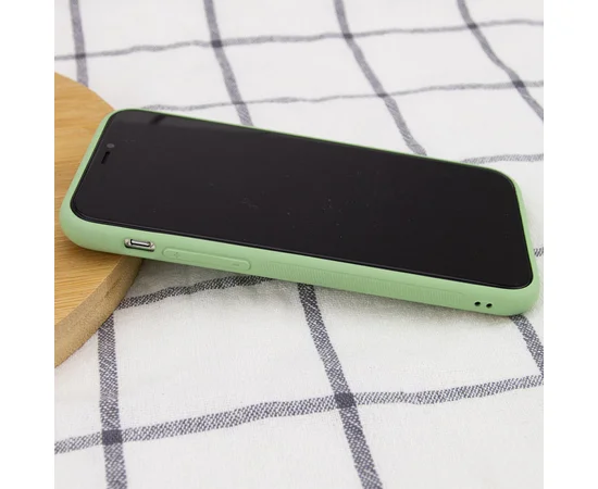 Кожаный чехол Xshield для Apple iPhone 12 (6.1") Зеленый / Pistachio