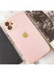 Чехол TPU+Glass Sapphire Midnight для Apple iPhone 12 (6.1") Розовый / Pink Sand