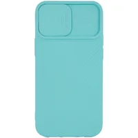 Чехол Camshield Square TPU со шторкой для камеры для Apple iPhone 12 Pro / 12 (6.1") Бирюзовый