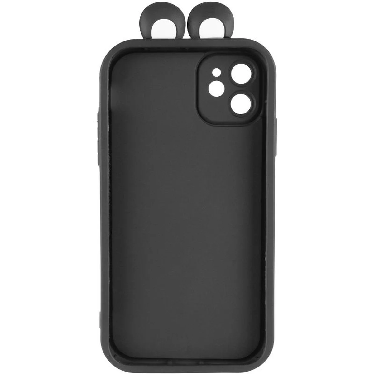 Чохол TPU Toys Case with Ears для Apple iPhone 12 (6.1") Black