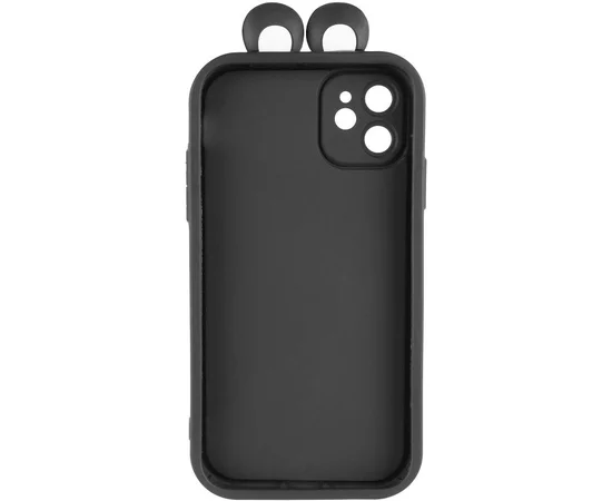 Чохол TPU Toys Case with Ears для Apple iPhone 12 (6.1") Black