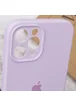 Чохол Silicone Case Full Camera Protective (AA) для Apple iPhone 12 Pro (6.1") Бузковий / Lilac