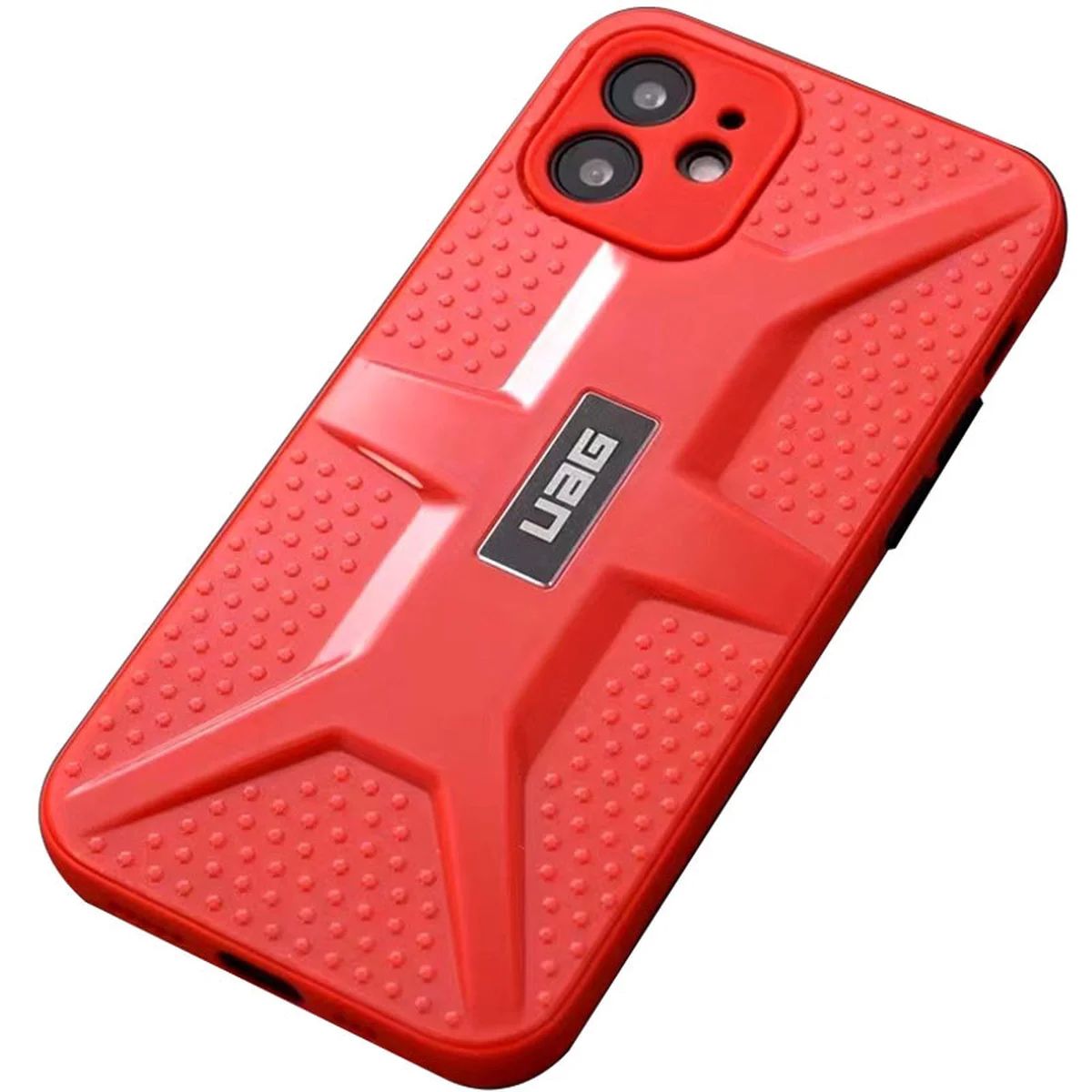 Чохол TPU + PC UAG для Apple iPhone 12 (6.1 ") Червоний