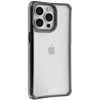 Чехол TPU UAG PLYO series для Apple iPhone 12 Pro / 12 (6.1") Прозрачный / Черный