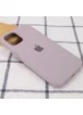 Чехол Silicone Case Full Protective (AA) для Apple iPhone 12 Pro / 12 (6.1") Серый / Lavender