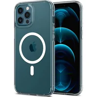 Чехол SGP Ultra Hybrid (MagFit) для Apple iPhone 12 Pro / 12 (6.1") Прозрачный