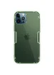 TPU чехол Nillkin Nature Series для Apple iPhone 12 Pro / 12 (6.1") Темно-зеленый (прозрачный)
