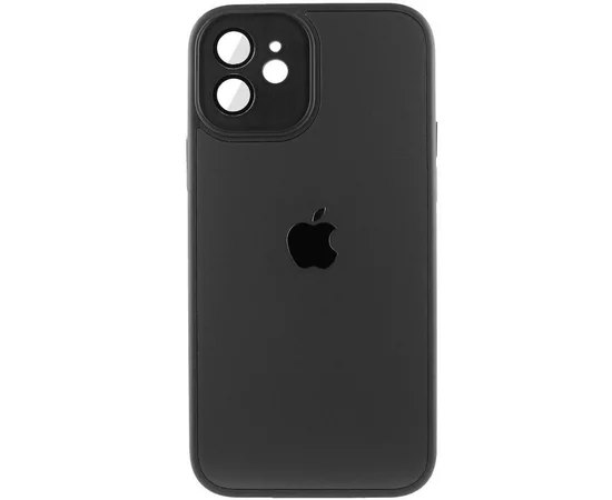 Чехол TPU+Glass Sapphire Midnight для Apple iPhone 12 (6.1") Черный / Black