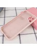 Чехол Silicone Case Full Camera Protective (AA) для Apple iPhone 12 Pro (6.1") Розовый / Chalk Pink