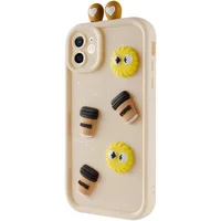 Чохол TPU Toys Case with Ears для Apple iPhone 12 (6.1") Sand