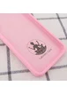 Чехол Silicone Case Lakshmi Square Full Camera для Apple iPhone 12 (6.1") Розовый / Light pink