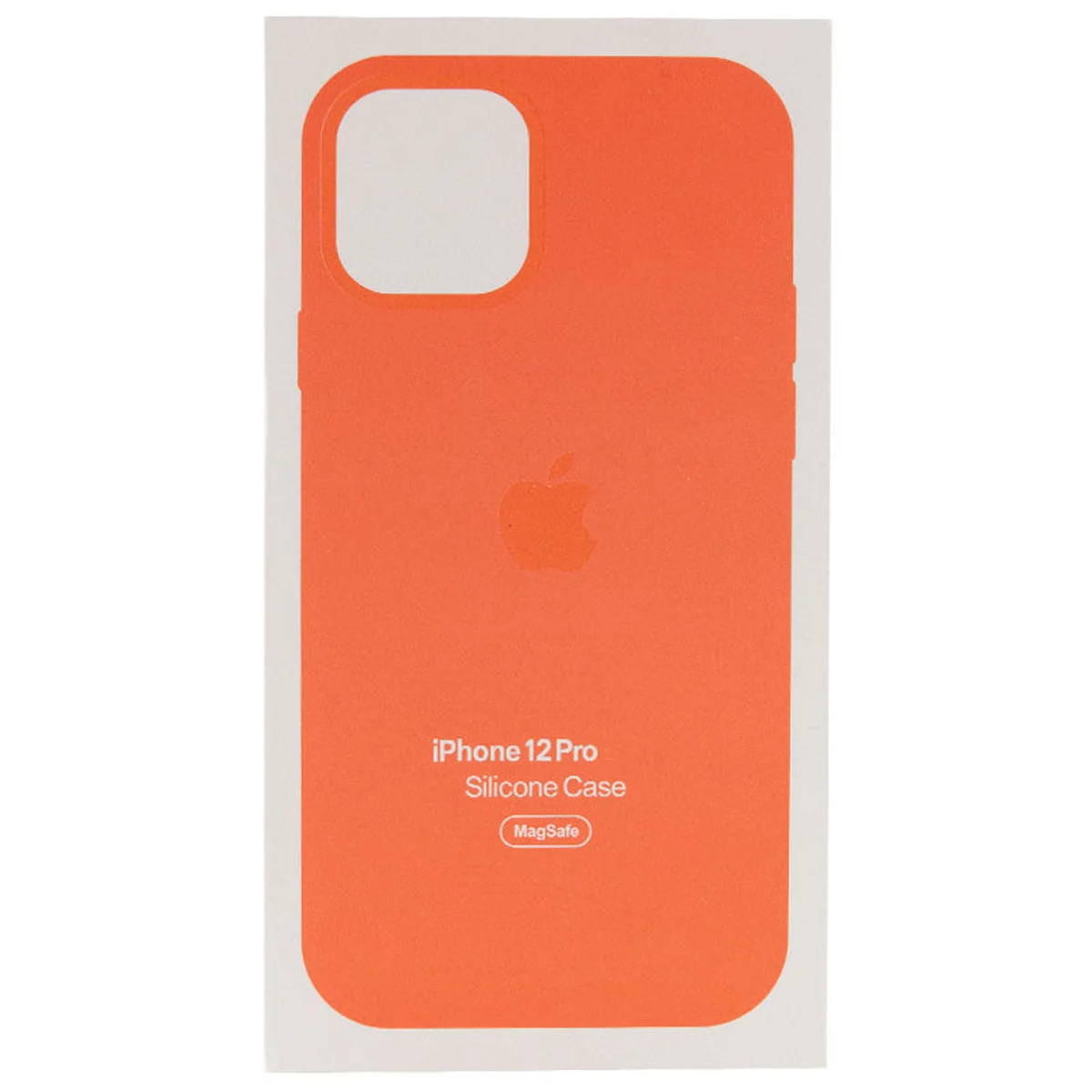 Чехол Silicone case (AAA) full with Magsafe and Animation для Apple iPhone 12 Pro / 12 (6.1") Оранжевый / Pink citrus