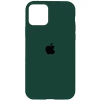 Чохол Silicone Case Full Protective (AA) для Apple iPhone 12 Pro / 12 (6.1 ") Зелений / Forest green