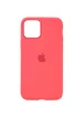 Чехол Silicone Case Full Protective (AA) для Apple iPhone 12 Pro / 12 (6.1") Розовый / Flamingo