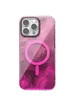 Чохол TPU Shiny Mountain (MagFit) для Apple iPhone 12 Pro / 12 (6.1") Pink
