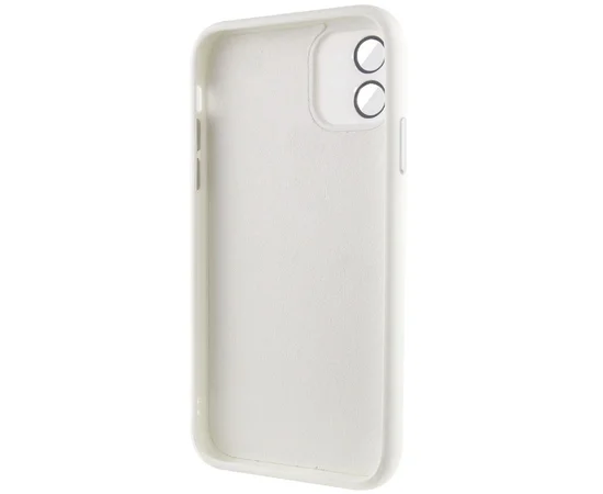 Чехол TPU+Glass Sapphire Midnight для Apple iPhone 12 (6.1") Белый / White