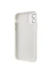 Чехол TPU+Glass Sapphire Midnight для Apple iPhone 12 (6.1") Белый / White