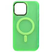 Чехол TPU+PC Lily with MagSafe для Apple iPhone 12 Pro / 12 (6.1") Neon Green