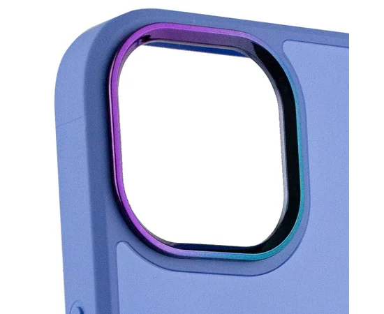 Чехол TPU+Glass Sapphire Mag Evo case для Apple iPhone 12 Pro / 12 (6.1") Lilac Blue
